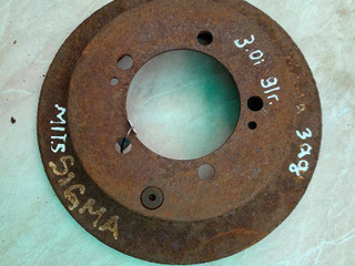 диск тормозной задний Mitsubishi Sigma 1 поколение 1991, 3.0 л., i, бензин