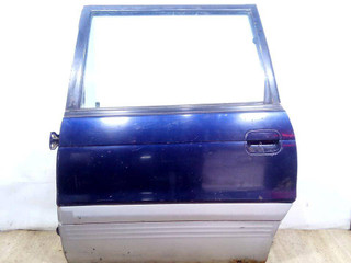 ручка внутренняя задняя левая Mitsubishi Space Wagon 2 поколение (Typ N30/N40) 1997, синий
