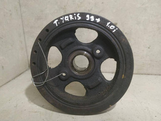 шкив коленвала Toyota Yaris P1 [рестайлинг] 2003, 1.0 л., i, бензин, МКПП