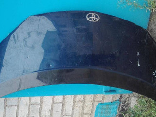 капот Toyota Previa 2 поколение XR30 2003, синий