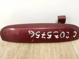 ручка наружная задняя левая Mitsubishi Colt 6 поколение (Z20/Z30) 2005, 1.1 л., 3A91, бензин, МКПП, красный, хетчбэк 5 дв., передний привод, MR959251XB, MR959253BE