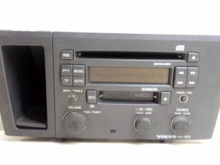 магнитола Volvo V70 2 поколение 2002, 2.4 л., D 5244 T, дизель, МКПП, серебристый, универсал, передний привод, 9491217, 4134A-2, VOLVO