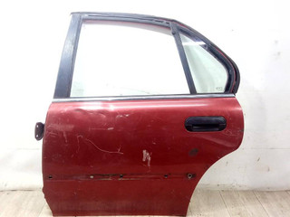 стекло двери задней левой Rover 600 Series 1 поколение 1997, красная