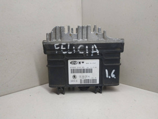 блок управления двигателем Skoda Felicia 1 поколение [рестайлинг] 1999, 1.6 л., бензин, MAGNETIMARELLI, 032906030AJ, OKWNB9, 61600.514.00