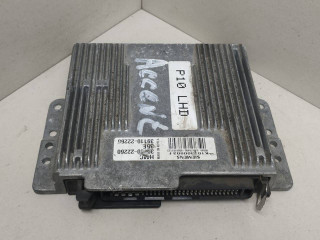 блок управления двигателем Hyundai Accent 1 поколение (X3) 1996, 1.5 л., бензин, 39100-22260, 39110-22260, K103300003F