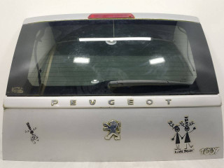 крышка багажника (дверь 3-5) Peugeot 1007 1 поколение 2007, 1.6 л., HDi, 9HZ (DV6TED4), дизель, 5МКПП, серебристый, хетчбэк 3 дв., передний привод, 8701T2