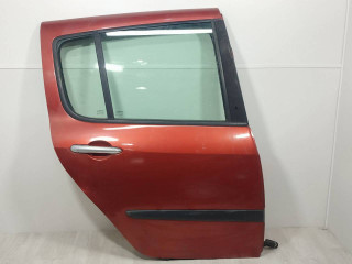 дверь задняя правая Renault Modus 1 поколение JP0J 2004, 1.4 л., i, K4J 770, бензин, 5МКПП, красный, хетчбэк 5 дв., передний привод, 7751476982