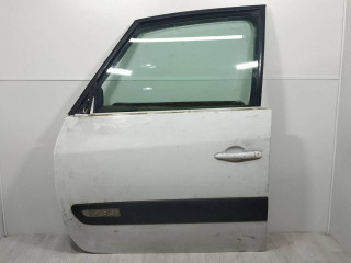 дверь передняя левая Renault Espace 4 поколение 2006, 1.9 л., DCi, F9Q 820, дизель, 6МКПП, белый, минивэн, передний привод, 7751473077