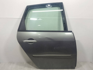 дверь задняя правая Renault Scenic 2 поколение JM0G 2005, 1.9 л., DCi, F9Q 812, дизель, 6МКПП, серый, минивэн, передний привод, 821005158R, 7751475409, 7751474834