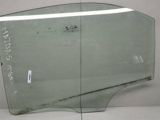 стекло двери задней левой Mazda 6 GG 2004, седан, GJ6A-73-511C, GJ6J-73-511C