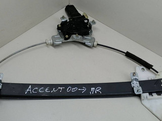 стеклоподъемник электрический передний правый Hyundai Accent 2 поколение (LC) 2001