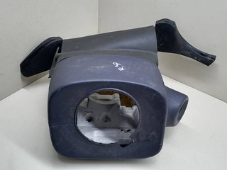 кожух рулевой колонки Peugeot 1007 1 поколение 2007, 1.6 л., HDi, 9HZ (DV6TED4), дизель, 5МКПП, серебристый, хетчбэк 3 дв., передний привод, 9654507677