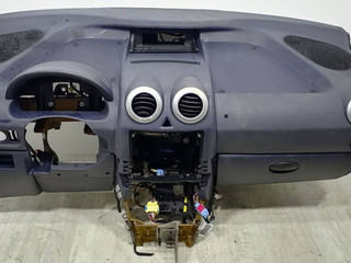 панель передняя салона (торпедо) Peugeot 1007 1 поколение 2007, 1.6 л., HDi, 9HZ (DV6TED4), дизель, 5МКПП, серебристый, хетчбэк 3 дв., передний привод, 9659356177