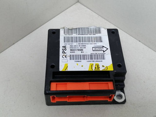 блок AirBag Peugeot 1007 1 поколение 2007, 1.6 л., HDi, 9HZ (DV6TED4), дизель, 5МКПП, серебристый, хетчбэк 3 дв., передний привод, 9663176580