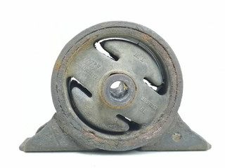 подушка крепления двигателя Mitsubishi Colt 5 поколение (CJO) CJ1A 1997, 1.3 л., i, 4G13 (12V), бензин, 5МКПП, голубой металлик, хетчбэк 3 дв., передний привод, MR297256