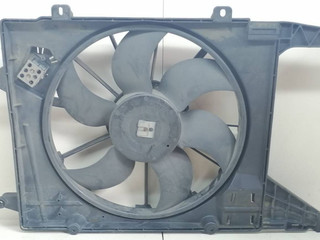 вентилятор радиатора Renault Scenic 1 поколение [рестайлинг] 1999, 1.6 л., i, K4M 700, бензин, 5МКПП, синий, минивэн, передний привод, 7701051497, 7701070217