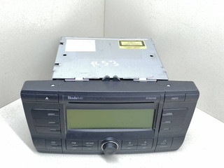 магнитола Skoda Octavia 2 поколение (A5) 1Z 2005, 1.9 л., TDi, BJB, дизель, 5МКПП, бежевый, хетчбэк 5 дв., передний привод, 1Z0035161B