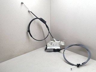 замок двери передней правой Peugeot 1007 1 поколение 2007, 1.6 л., HDi, 9HZ (DV6TED4), дизель, 5МКПП, серебристый, хетчбэк 3 дв., передний привод, 9681333880, 40627105
