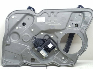 стеклоподъемник электрический передний правый Skoda Octavia 2 поколение (A5) 1Z 2006, 1.9 л., BJB, дизель, 5МКПП, хетчбэк 5 дв., 1Z1837656B, 1T0959702B, 1K0959792G