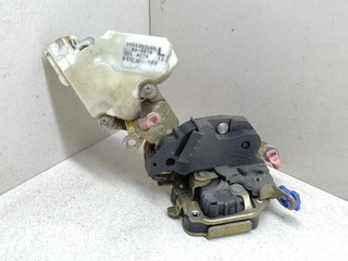 замок двери передней левой Nissan Almera N16 2000, 2.2 л., DTi, YD22DDT, дизель, 5МКПП, серебристый, хетчбэк 5 дв., передний привод, 89-A518, 8055361U66