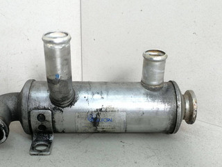 охладитель EGR / Радиатор EGR Peugeot 407 1 поколение 2006, 1.6 л., HDi, 9HY (DV6TED4), дизель, МКПП, серый, передний привод, 9646762280