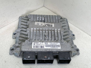 блок управления двигателем Peugeot 1007 1 поколение 2005, 1.4 л., HDi, 8HZ (DV4TD), дизель, 5МКПП, серебристый, хетчбэк 3 дв., 5WS40171C-T, 9655939780, 9648624280
