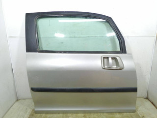 дверь передняя правая Peugeot 1007 1 поколение 2005, 1.4 л., HDi, 8HZ (DV4TD), дизель, 5МКПП, серебристый, хетчбэк 3 дв., 9004V9