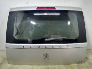 крышка багажника (дверь 3-5) Peugeot 1007 1 поколение 2005, 1.4 л., HDi, 8HZ (DV4TD), дизель, 5МКПП, серебристый, хетчбэк 3 дв., 8701T2
