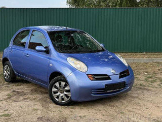 стекло двери задней правой Nissan Micra 3 поколение (K12) 2004