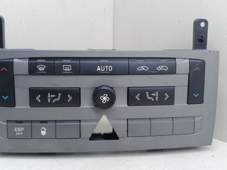 блок управления печки / климат-контроля Citroen C5 1 поколение [рестайлинг] 2005, 1.6 л., HDi, дизель, 5МКПП, белый, хетчбэк 5 дв., передний привод, VISTEON, 96573328, FNFB05A70A, 96498318YW