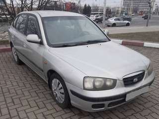 стекло двери задней правой Hyundai Elantra XD 2002, хетчбэк 5 дв.