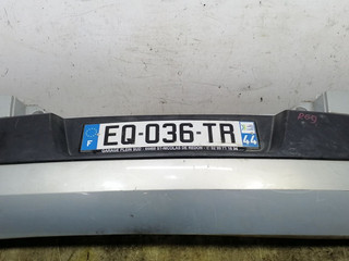 бампер задний Renault Megane 2 поколение 2004, 1.5 л., DCi, K9K 722, дизель, 5МКПП, серебристый, хетчбэк 5 дв., передний привод, 8200142401