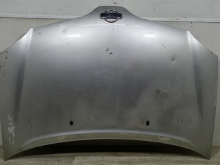 капот Nissan Almera Tino V10 2001, 2.2 л., DCi, YD22DDTi, дизель, 5МКПП, серебристый, минивэн, передний привод, 651004U130