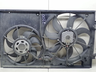 вентилятор радиатора Skoda Octavia 2 поколение (A5) 2004, 1.9 л., TDi, BJB, дизель, 5МКПП, темно-серый, хетчбэк 5 дв., передний привод, 1K0121207T