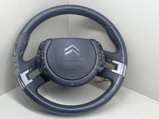 подушка безопасности водителя Citroen C4 Grand Picasso 1 поколение 2007, 1.6 л., HDi, 9HZ (DV6TED4), дизель, 5МКПП, минивэн, передний привод, 96866504ZD, 34064106A