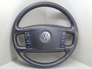 руль Volkswagen Touareg 1 поколение [рестайлинг] 2008, 3.6 л., BHK, бензин, АКПП, чёрный, внедорожник 5 дв., полный подключаемый привод, 7L6419091S