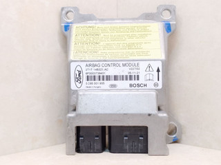 блок AirBag Ford Transit Connect 1 поколение TC7 2005, 1.8 л., TDCi, дизель, 5МКПП, синий, фургон, передний привод, BOSCH, 2T1T14B321AC, 6F0003739401, 0285001955