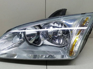 фара левая Ford Focus 2 поколение 2006, 1.6 л., i, HXDA, бензин, 5МКПП, серебристый, универсал, передний привод, 1480990, 1480996