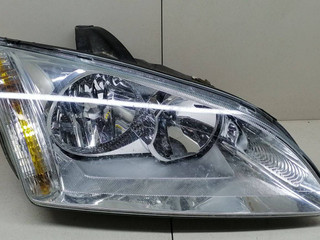 фара правая Ford Focus 2 поколение 2006, 1.6 л., i, HXDA, бензин, 5МКПП, серебристый, универсал, передний привод, 1480979, 1480985