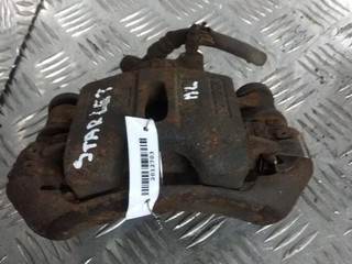 скоба суппорта Toyota Starlet 3 поколение P70 1988, 1.3 л., karb., бензин, МКПП, красный, хетчбэк 3 дв., передний привод