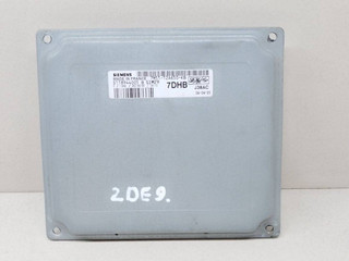 блок управления двигателем Ford Focus 2 поколение 2006, 1.6 л., i, HXDA, бензин, 5МКПП, серебристый, универсал, передний привод, 7M51-12A650-KB, S118944005BSIM29