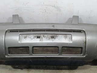 бампер передний Nissan X-Trail T30 2004, 2.2 л., DCi, YD22ETI, дизель, 6МКПП, серебристый, внедорожник 5 дв., полный подключаемый привод, 620228H725, 62022EQ025