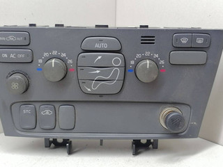блок управления печки / климат-контроля Volvo V70 2 поколение 2002, 2.4 л., D 5244 T, дизель, МКПП, серебристый, универсал, передний привод, 8651242, M647BB0, 01W46E, VOLVO