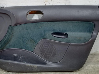 обшивка двери передняя правая Peugeot 206 1 поколение 2002, 1.4 л., i, KFV (TU3JP), бензин, 5МКПП, зелёный, хетчбэк 5 дв., передний привод, 9638631477