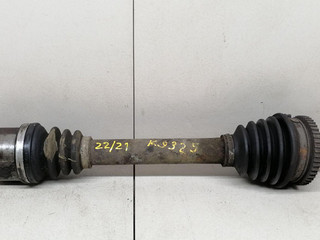 полуось передняя левая (приводной вал, ШРУС) Peugeot 206 1 поколение 2002, 1.4 л., i, KFV (TU3JP), бензин, 5МКПП, зелёный, хетчбэк 5 дв., передний привод, 32723C, 32724C