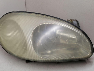 фара правая Daewoo Lanos T100 1998, 1.3 л., MPI, A13SMS, бензин, 5МКПП, зелёный, хетчбэк 3 дв., передний привод, 96304611
