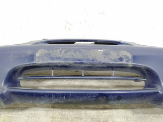 бампер передний Hyundai Accent 1 поколение (X3) [рестайлинг] 1997, 1.3 л., i, бензин, 5МКПП, синий, хетчбэк 3 дв., передний привод, 8651022600