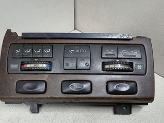 блок управления печки / климат-контроля Mitsubishi Sigma 1 поколение 1994, 3.0 л., i, 6G72 (DOHC 24V), бензин, 5МКПП, серый металлик, седан, передний привод, MB609371