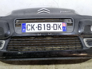 бампер передний Citroen C3 Picasso 1 поколение 2012, 1.6 л., i, бензин, 5МКПП, чёрный, минивэн, 7401RQ, 742257, 742256, 7452XL, 7452XN, 742255, 6206N0, 9675450980