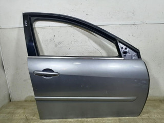 дверь передняя правая Renault Laguna 3 поколение 2007, 2.0 л., DCi, M9R 802, дизель, 6МКПП, голубой, хетчбэк 5 дв., 801000025R